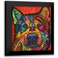 thumbnail image 1 of Dean Russo Collection 12x14 Black Modern Framed Museum Art Print Titled - Pierre, 1 of 5