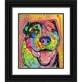 thumbnail image 1 of Dean Russo Collection 12x14 Black Ornate Wood Framed with Double Matting Museum Art Print Titled - Have Pittie, 1 of 4