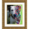 thumbnail image 1 of Dean Russo Collection 12x14 Gold Ornate Wood Framed with Double Matting Museum Art Print Titled - Liz Hirth, 1 of 4