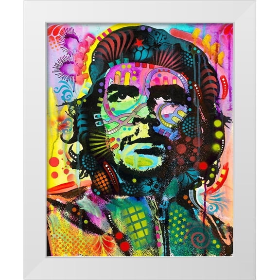 Dean Russo Collection 12x14 White Modern Wood Framed Museum Art Print Titled - Che Guevara