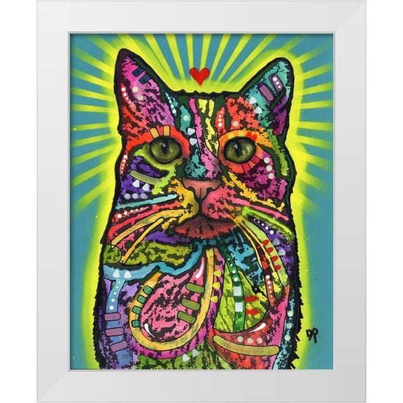 Dean Russo Collection 12x14 White Modern Wood Framed Museum Art Print Titled - Jerry