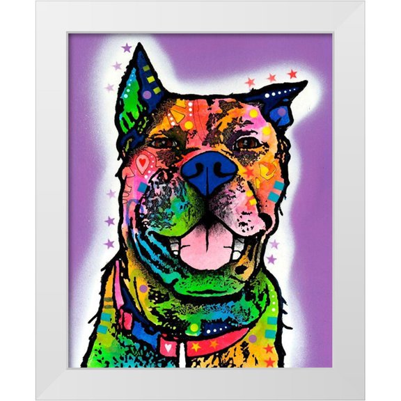 Dean Russo Collection 12x14 White Modern Wood Framed Museum Art Print Titled - Kona