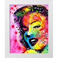 thumbnail image 1 of Dean Russo Collection 12x14 White Modern Wood Framed Museum Art Print Titled - Marilyn 2, 1 of 4