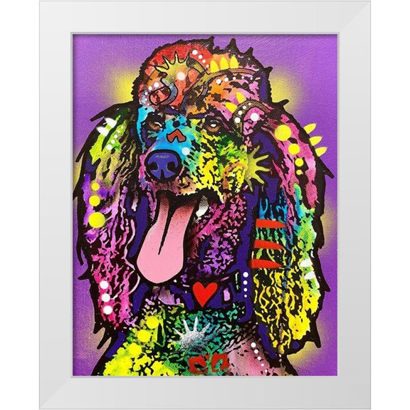 Dean Russo Collection 12x14 White Modern Wood Framed Museum Art Print Titled - Photo Aug 13-7 43 22 PM