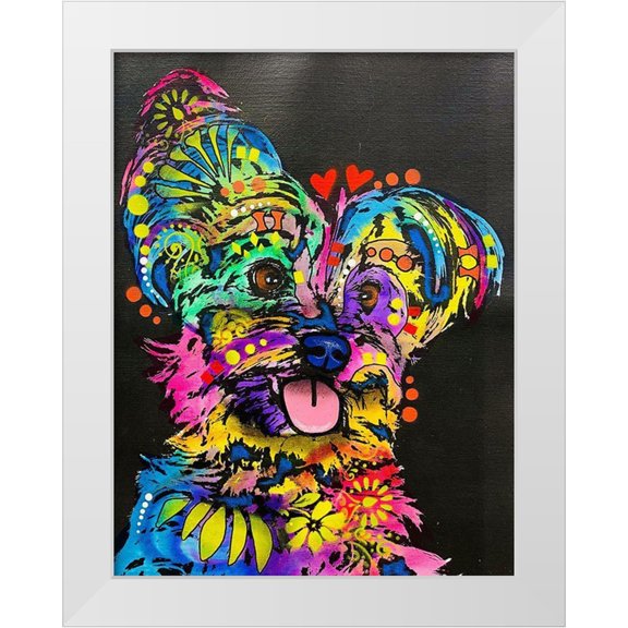 Dean Russo Collection 12x14 White Modern Wood Framed Museum Art Print Titled - Photo Sep 24-6 22 41 PM