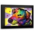 thumbnail image 1 of Dean Russo Collection 14x11 Black Modern Framed Museum Art Print Titled - YELLOW sorta LAB, 1 of 5