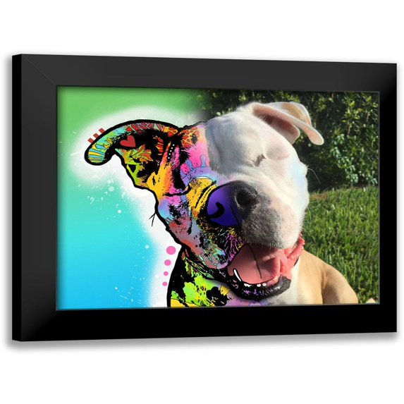 Dean Russo Collection 14x12 Black Modern Framed Museum Art Print Titled - Frances - Jan Stenger