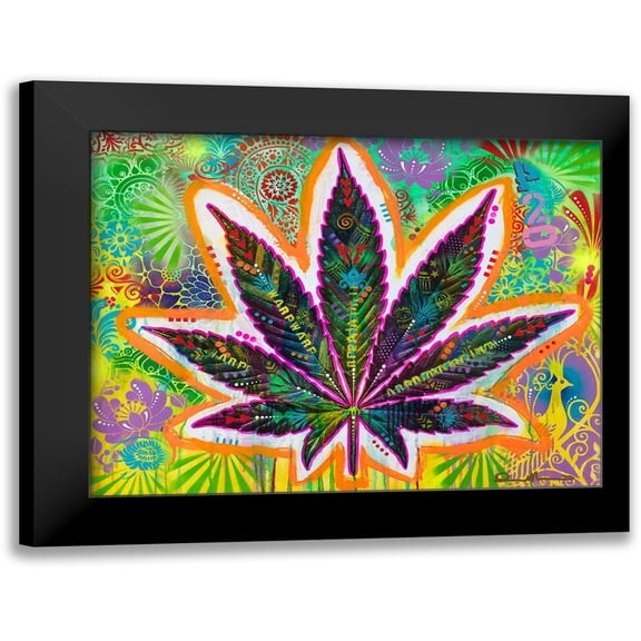 Dean Russo Collection 14x12 Black Modern Framed Museum Art Print Titled - WarpWarp