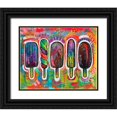 thumbnail image 1 of Dean Russo Collection 14x12 Black Ornate Wood Framed with Double Matting Museum Art Print Titled - Ice Pops 1, 1 of 4