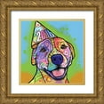 thumbnail image 1 of Dean Russo Collection 15x15 Gold Ornate Wood Framed with Double Matting Museum Art Print Titled - Calendar Roxy, 1 of 4
