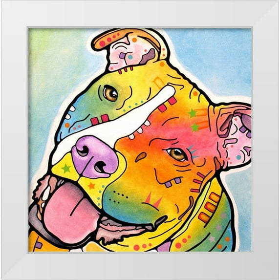Dean Russo Collection 15x15 White Modern Wood Framed Museum Art Print Titled - Skittles