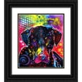 thumbnail image 1 of Dean Russo Collection 15x17 Black Ornate Wood Framed with Double Matting Museum Art Print Titled - The Labrador, 1 of 4