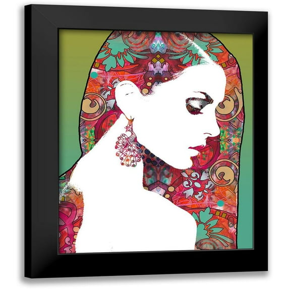 Dean Russo Collection 15x18 Black Modern Framed Museum Art Print Titled - Majestic