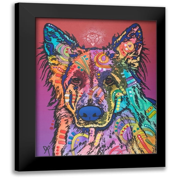 Dean Russo Collection 15x18 Black Modern Framed Museum Art Print Titled - Timber