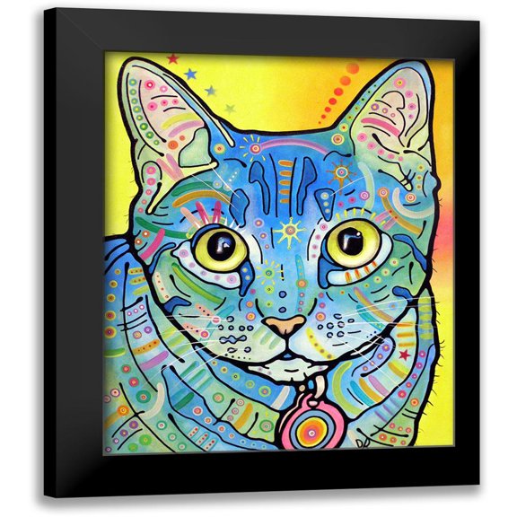 Dean Russo Collection 15x18 Black Modern Framed Museum Art Print Titled - Vintage Maya