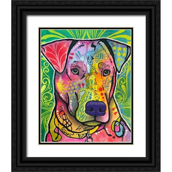 Dean Russo Collection 15x18 Black Ornate Wood Framed with Double Matting Museum Art Print Titled - In the Details