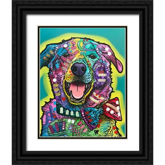 Dean Russo Collection 15x18 Black Ornate Wood Framed with Double Matting Museum Art Print Titled - Joker