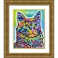 thumbnail image 1 of Dean Russo Collection 15x18 Gold Ornate Wood Framed with Double Matting Museum Art Print Titled - Angora, 1 of 4