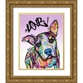 thumbnail image 1 of Dean Russo Collection 15x18 Gold Ornate Wood Framed with Double Matting Museum Art Print Titled - Love!, 1 of 4