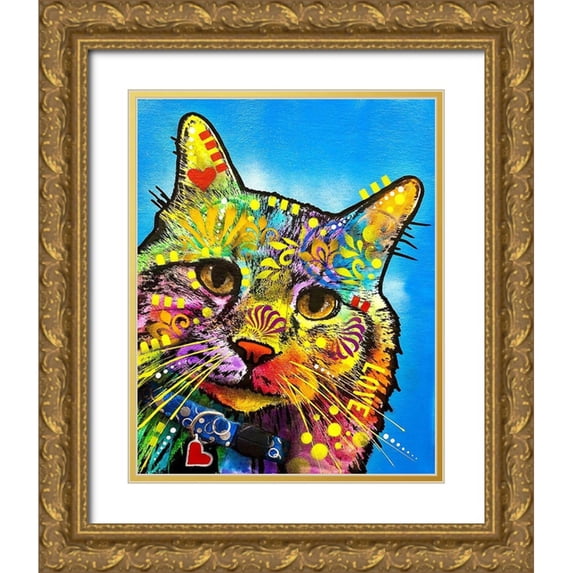 Dean Russo Collection 15x18 Gold Ornate Wood Framed with Double Matting Museum Art Print Titled - Photo Apr 18-7 21 41 PM