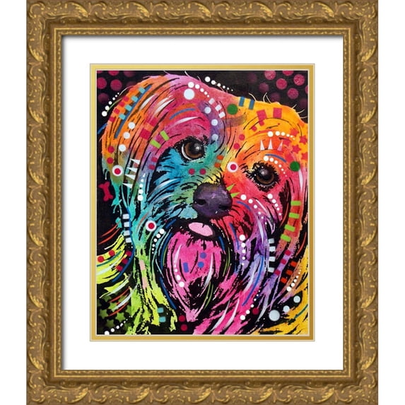Dean Russo Collection 15x18 Gold Ornate Wood Framed with Double Matting Museum Art Print Titled - York II