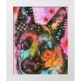 thumbnail image 1 of Dean Russo Collection 15x18 White Modern Wood Framed Museum Art Print Titled - Shepherd Star, 1 of 4