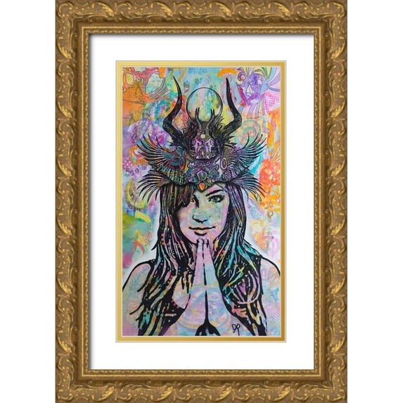 Dean Russo Collection 16x24 Gold Ornate Wood Framed with Double Matting Museum Art Print Titled - Dissident