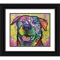 thumbnail image 1 of Dean Russo Collection 17x15 Black Ornate Wood Framed with Double Matting Museum Art Print Titled - Dan, 1 of 4