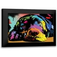 thumbnail image 1 of Dean Russo Collection 18x14 Black Modern Framed Museum Art Print Titled - Lying Lab, 1 of 5