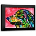 thumbnail image 1 of Dean Russo Collection 18x15 Black Modern Framed Museum Art Print Titled - Quinn, 1 of 5