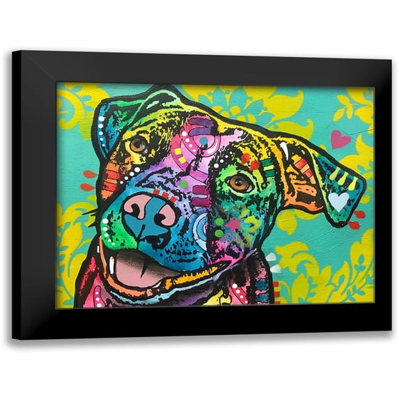 Dean Russo Collection 18x15 Black Modern Framed Museum Art Print Titled - Star