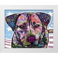thumbnail image 1 of Dean Russo Collection 18x15 White Modern Wood Framed Museum Art Print Titled - Dakota, 1 of 4