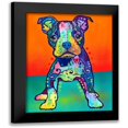 thumbnail image 1 of Dean Russo Collection 20x24 Black Modern Framed Museum Art Print Titled - On My Own, 1 of 5