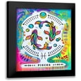 thumbnail image 1 of Dean Russo Collection 20x24 Black Modern Framed Museum Art Print Titled - Pisces, 1 of 5