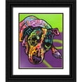 thumbnail image 1 of Dean Russo Collection 20x24 Black Ornate Wood Framed with Double Matting Museum Art Print Titled - Indelible Jack, 1 of 4