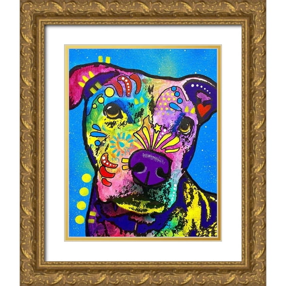Dean Russo Collection 20x24 Gold Ornate Wood Framed with Double Matting Museum Art Print Titled - Photo Sep 01-6 40 38 PM