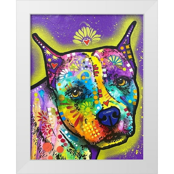 Dean Russo Collection 20x24 White Modern Wood Framed Museum Art Print Titled - Photo Feb 04-7 15 53 PM