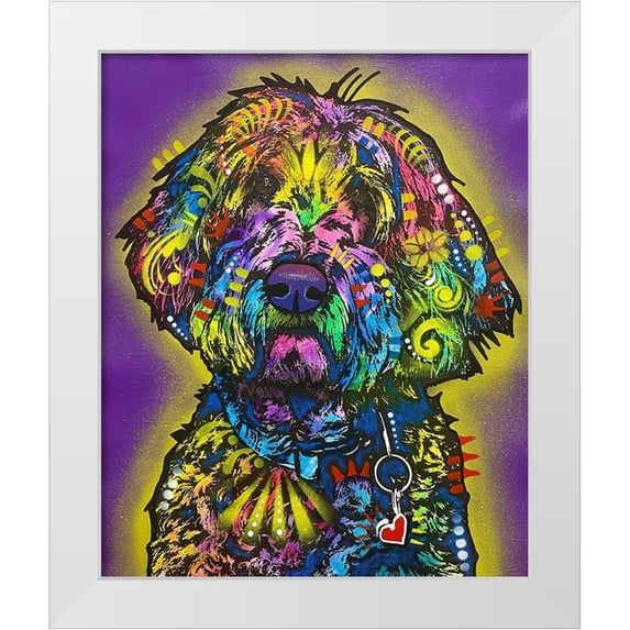 Dean Russo Collection 20x24 White Modern Wood Framed Museum Art Print Titled - Photo Jul 30-3 57 14 PM