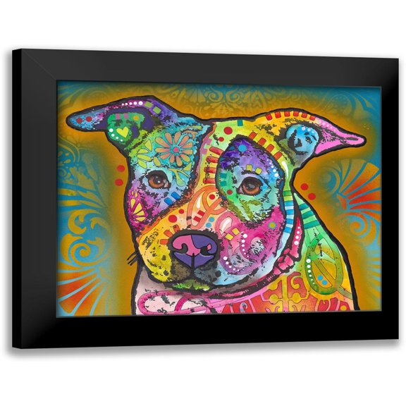 Dean Russo Collection 24x20 Black Modern Framed Museum Art Print Titled - JoJo