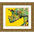 thumbnail image 1 of Dean Russo Collection 24x20 Gold Ornate Wood Framed with Double Matting Museum Art Print Titled - Java, 1 of 4