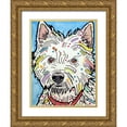 thumbnail image 1 of Dean Russo Collection 25x32 Gold Ornate Wood Framed with Double Matting Museum Art Print Titled - Highland, 1 of 4