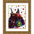 thumbnail image 1 of Dean Russo Collection 25x32 Gold Ornate Wood Framed with Double Matting Museum Art Print Titled - Profile Boxer 2, 1 of 4