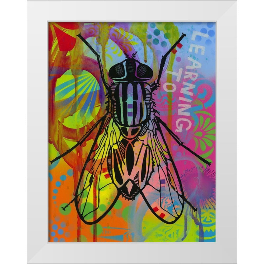 Dean Russo Collection 25x32 White Modern Wood Framed Museum Art Print ...