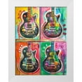 thumbnail image 1 of Dean Russo Collection 25x32 White Modern Wood Framed Museum Art Print Titled - Les Paul 4UP, 1 of 4