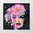 thumbnail image 1 of Dean Russo Collection 26x26 White Modern Wood Framed Museum Art Print Titled - Marilyn Monroe, 1 of 4