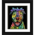 thumbnail image 1 of Dean Russo Collection 26x30 Black Ornate Wood Framed with Double Matting Museum Art Print Titled - That Smile, 1 of 4