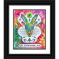 thumbnail image 1 of Dean Russo Collection 26x31 Black Ornate Wood Framed with Double Matting Museum Art Print Titled - Capricorn, 1 of 4