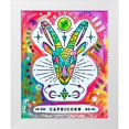 thumbnail image 1 of Dean Russo Collection 26x31 White Modern Wood Framed Museum Art Print Titled - Capricorn, 1 of 4