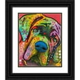thumbnail image 1 of Dean Russo Collection 26x32 Black Ornate Wood Framed with Double Matting Museum Art Print Titled - Mastiff, 1 of 4