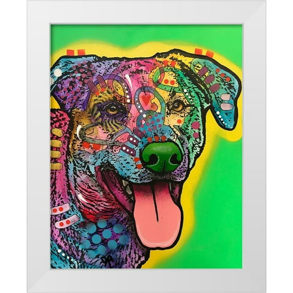 Dean Russo Collection 26x32 White Modern Wood Framed Museum Art Print Titled - HawkEye